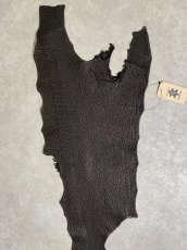 画像3: シャーク　ブラック　鮫革　シャークスキン (3)