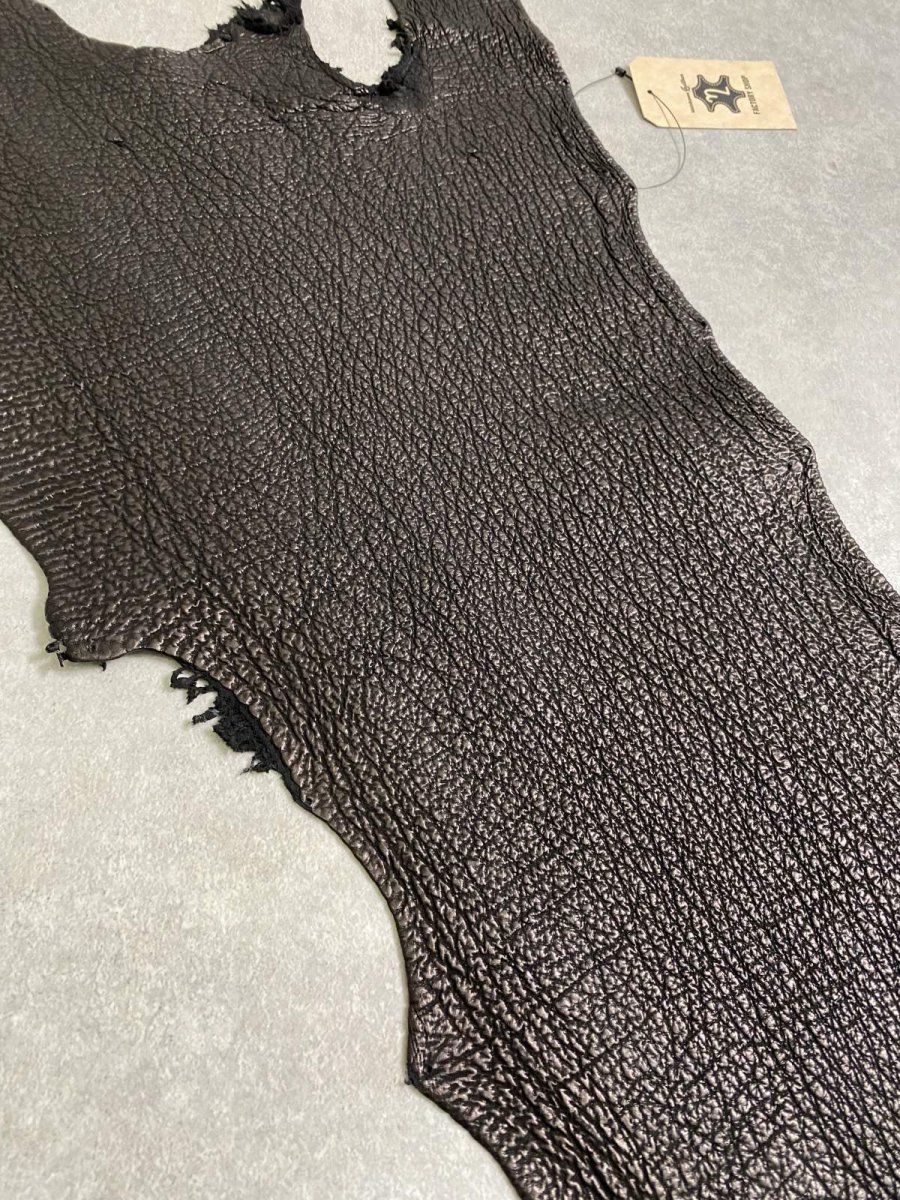 画像6: シャーク　ブラック　鮫革　シャークスキン (6)