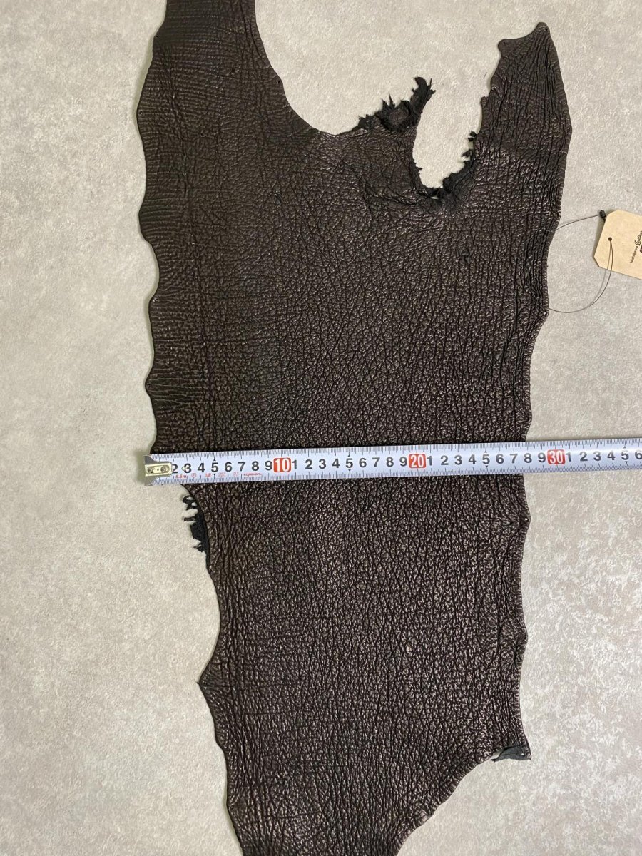 画像7: シャーク　ブラック　鮫革　シャークスキン (7)