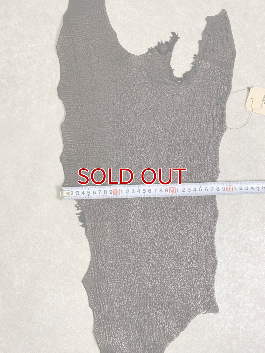 画像7: シャーク　ブラック　鮫革　シャークスキン (7)