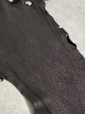 画像6: シャーク　ブラック　鮫革　シャークスキン (6)