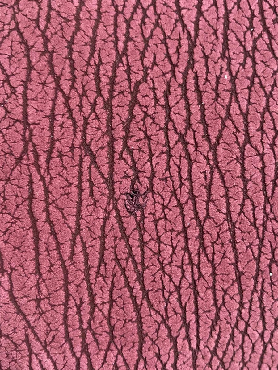 画像7: シャーク　ヌバック　ボルドー　鮫革　シャークスキン (7)