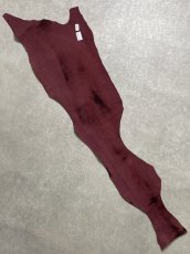 画像8: シャーク　ヌバック　ボルドー　鮫革　シャークスキン (8)