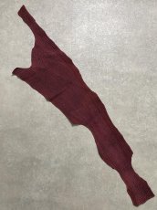 画像1: シャーク　ヌバック　ボルドー　鮫革　シャークスキン (1)