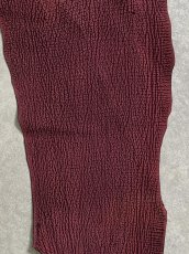 画像3: シャーク　ヌバック　ボルドー　鮫革　シャークスキン (3)