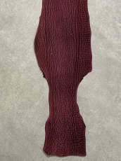 画像4: シャーク　ヌバック　ボルドー　鮫革　シャークスキン (4)