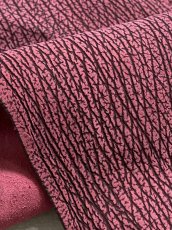 画像6: シャーク　ヌバック　ボルドー　鮫革　シャークスキン (6)