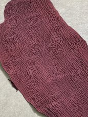 画像5: シャーク　ヌバック　ボルドー　鮫革　シャークスキン (5)