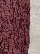 画像7: シャーク　ヌバック　ボルドー　鮫革　シャークスキン (7)