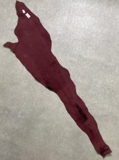 画像8: シャーク　ヌバック　ボルドー　鮫革　シャークスキン (8)