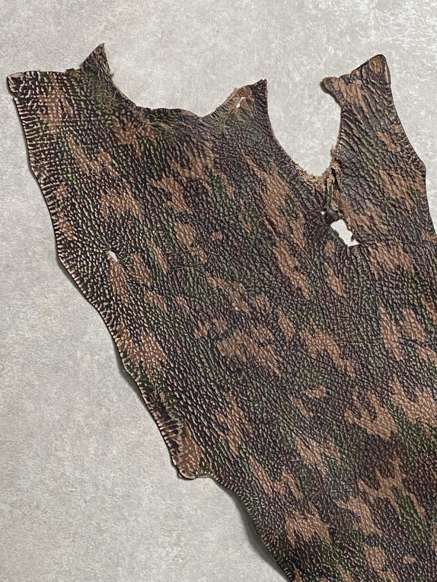 画像2: シャーク　迷彩吟スリ　鮫革　シャークスキン (2)