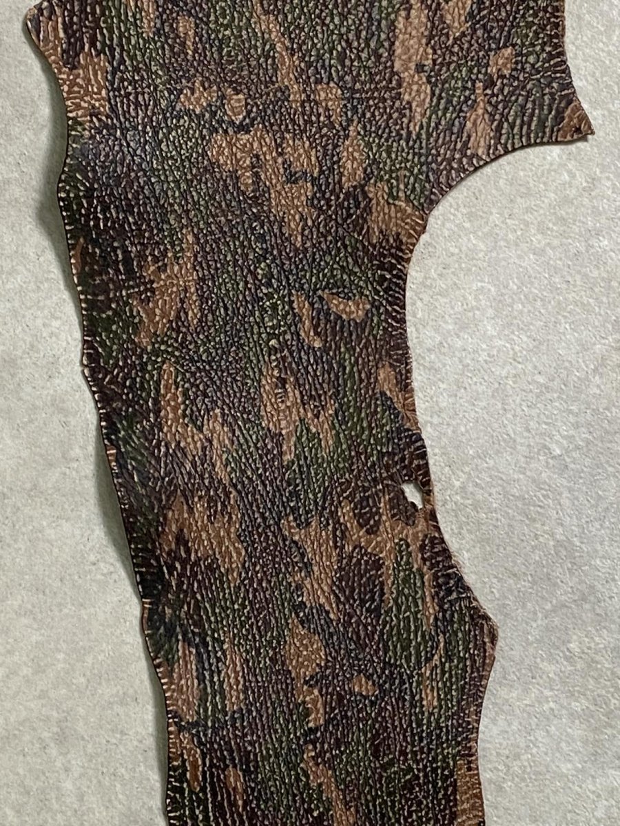 画像3: シャーク　迷彩吟スリ　鮫革　シャークスキン (3)