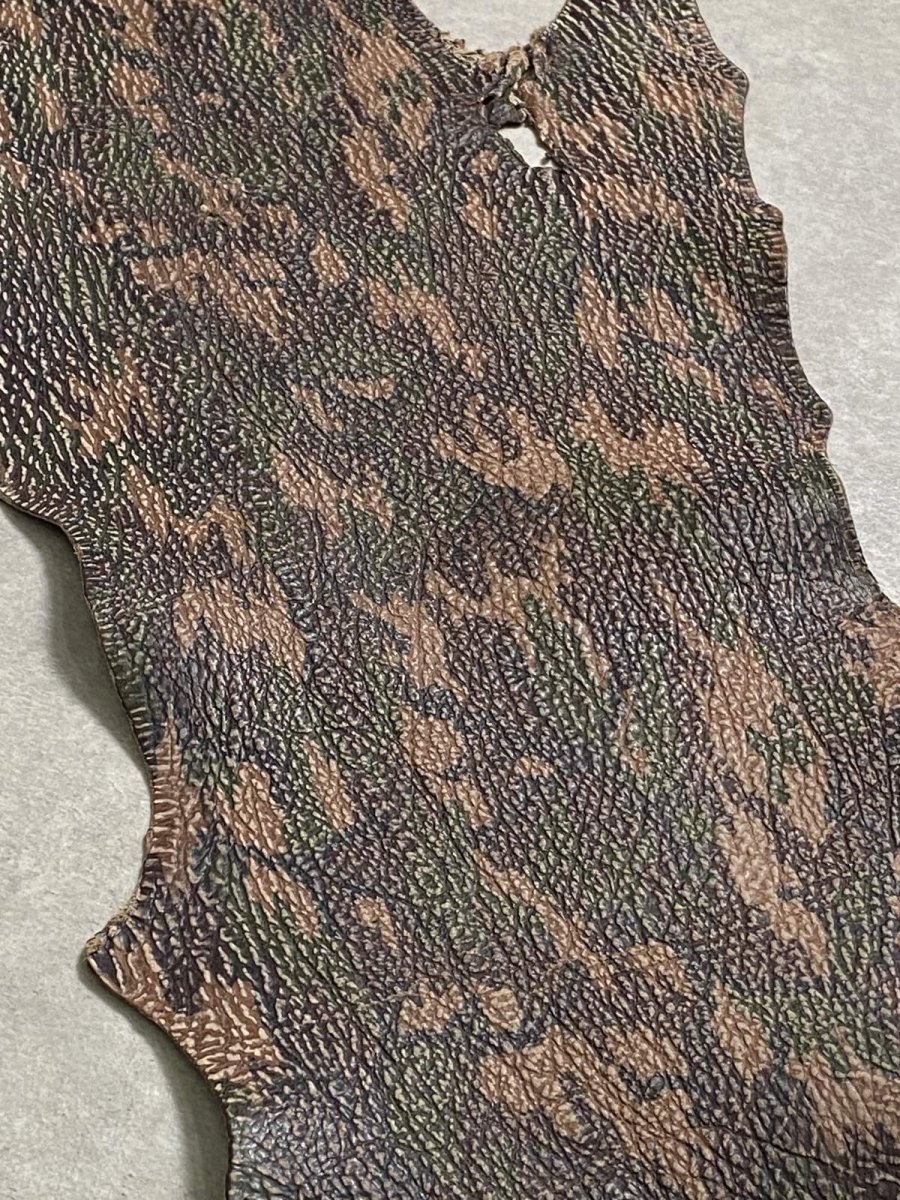 画像5: シャーク　迷彩吟スリ　鮫革　シャークスキン (5)