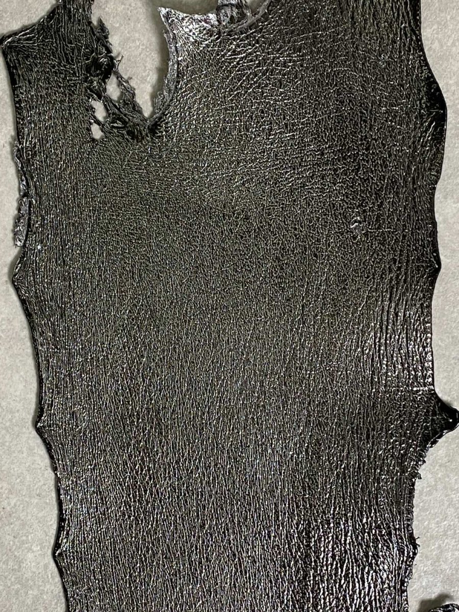 画像3: シャーク　エナメル　ブラック　サメ革 (3)