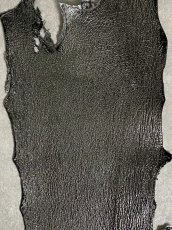 画像3: シャーク　エナメル　ブラック　サメ革 (3)