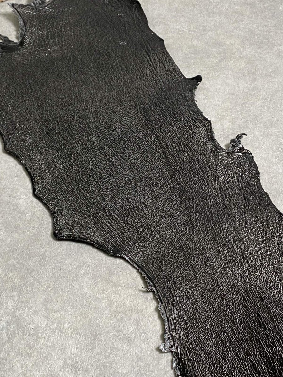 画像6: シャーク　エナメル　ブラック　サメ革 (6)