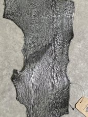 画像4: シャーク　エナメル　シルバー　サメ革 (4)