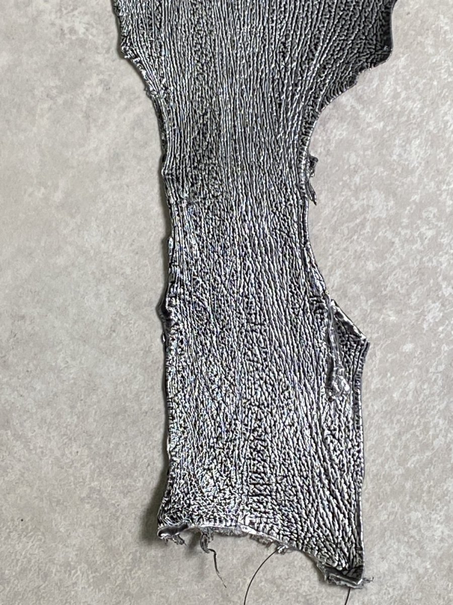 画像7: シャーク　エナメル　シルバー　サメ革 (7)