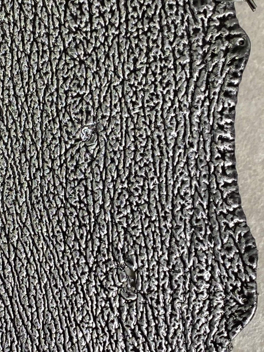 画像6: シャーク　エナメル　シルバー　サメ革 (6)