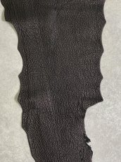 画像5: シャーク　ブラック　鮫革　シャークスキン (5)