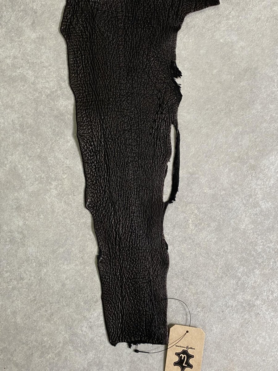 画像6: シャーク　ブラック　鮫革　シャークスキン (6)