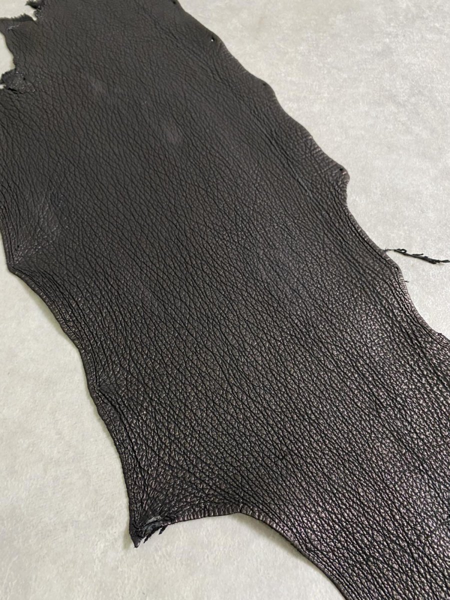 画像2: シャーク　ブラック　鮫革　シャークスキン (2)