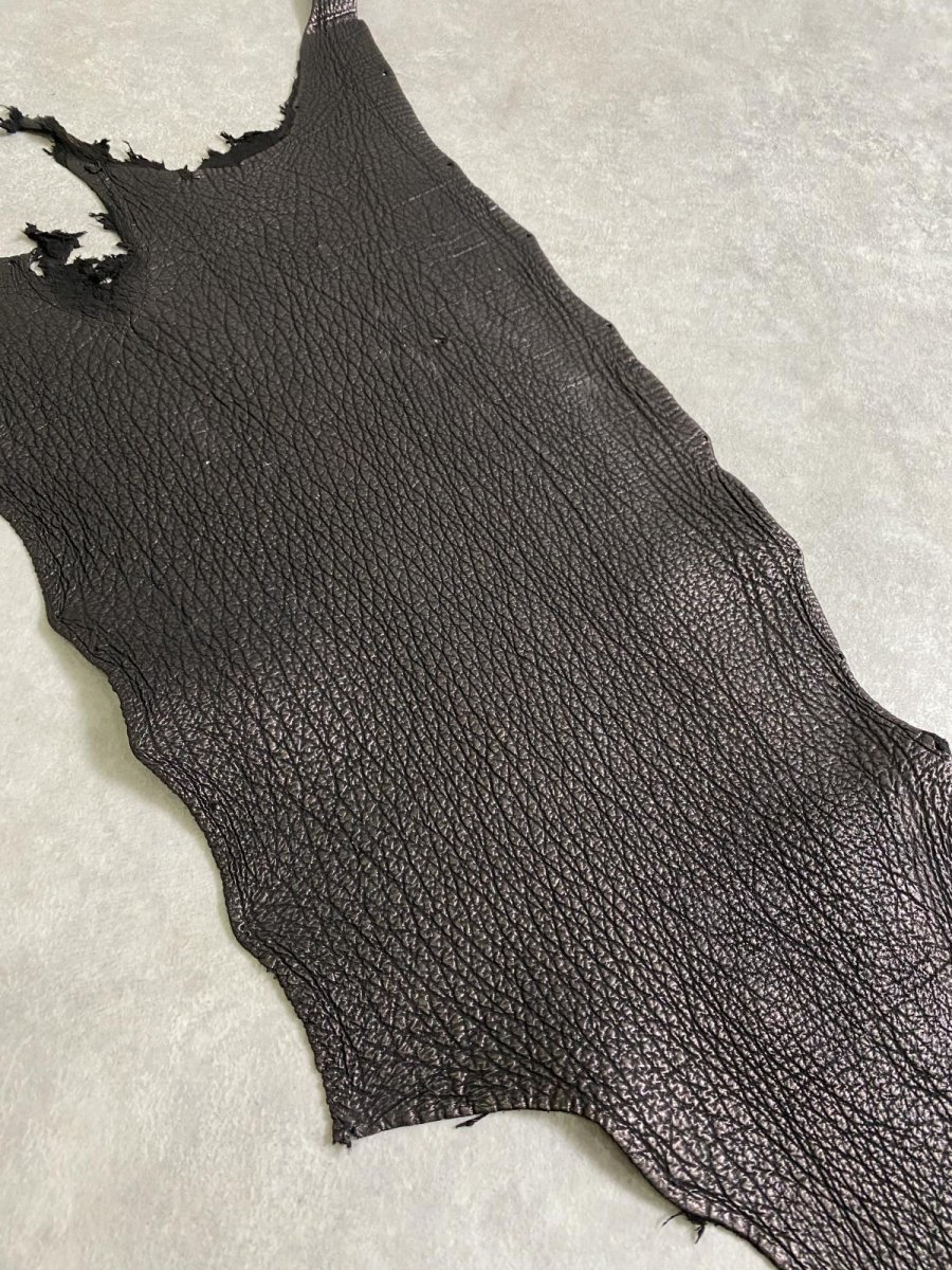 画像2: シャーク　ブラック　鮫革　シャークスキン (2)