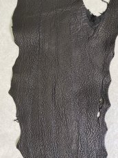 画像4: シャーク　ブラック　鮫革　シャークスキン (4)