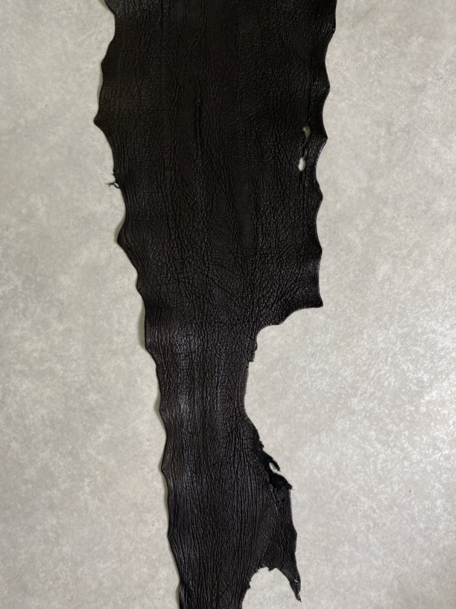 画像6: シャーク　ブラック　鮫革　シャークスキン (6)