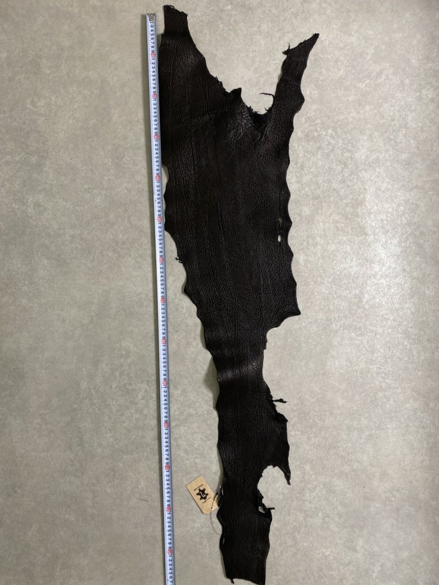 画像8: シャーク　ブラック　鮫革　シャークスキン (8)