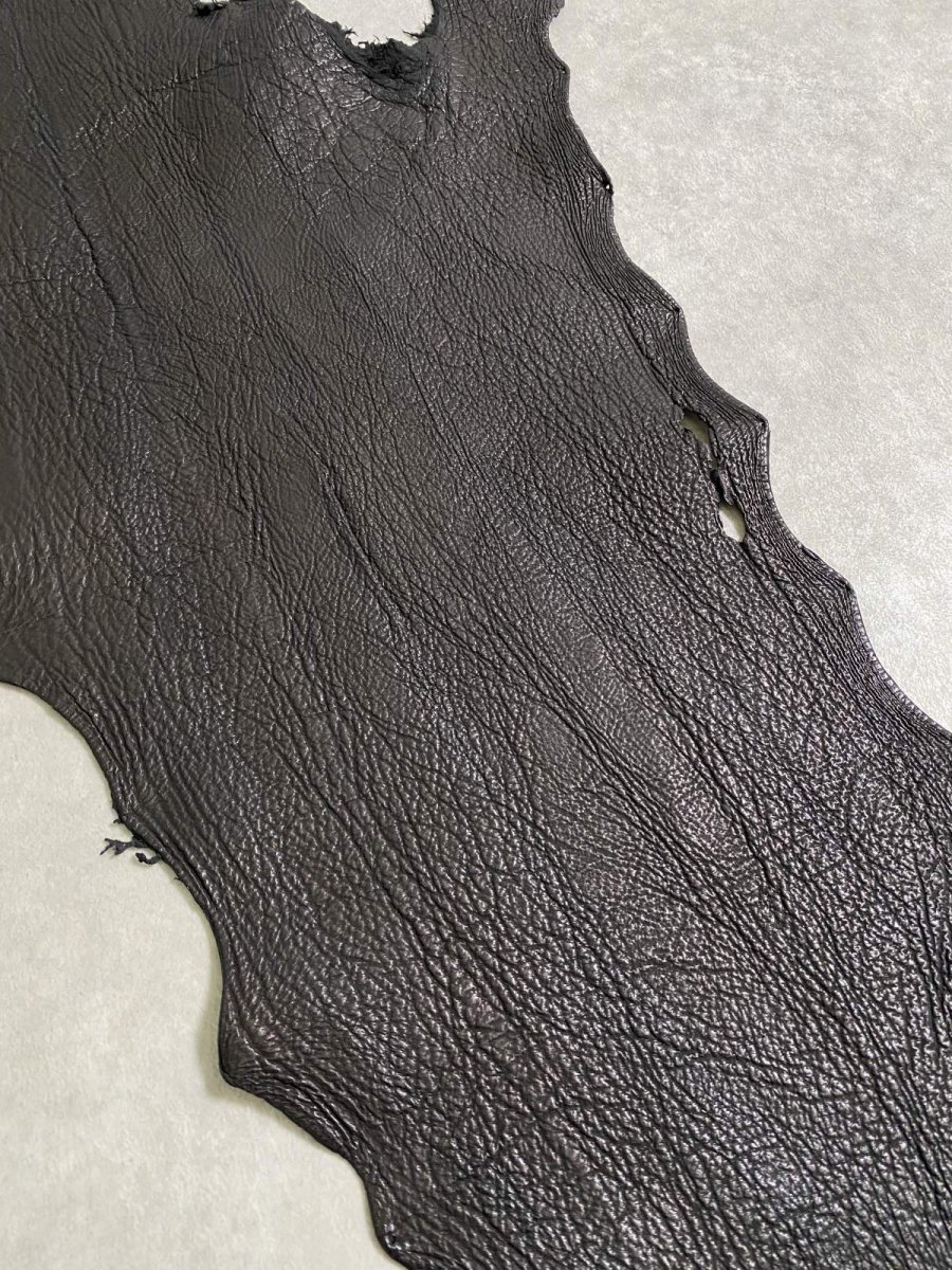 画像3: シャーク　ブラック　鮫革　シャークスキン (3)