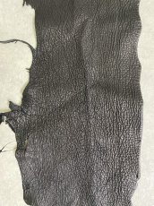 画像3: シャーク　ブラック　鮫革　シャークスキン　ハギレ (3)