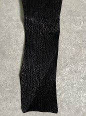 画像4: シャーク　ブラック　鮫革　シャークスキン　ハギレ (4)