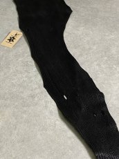 画像5: シャーク　ブラック　鮫革　シャークスキン　ハギレ (5)