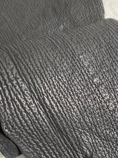 画像6: シャーク　ブラック　鮫革　シャークスキン　ハギレ (6)