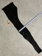 画像7: シャーク　ブラック　鮫革　シャークスキン　ハギレ (7)