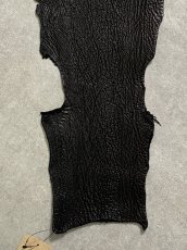 画像5: シャーク　ブラック　鮫革　シャークスキン (5)