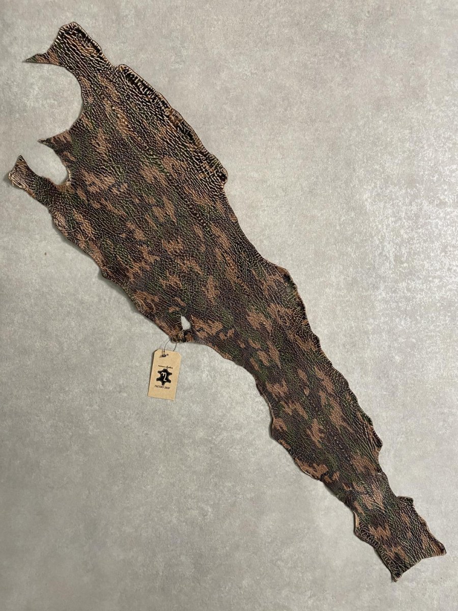 画像1: シャーク　迷彩吟スリ　鮫革　シャークスキン (1)