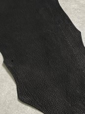 画像6: シャーク　ブラック1級　サメ革　鮫革　シャークスキン (6)