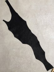画像1: シャーク　ブラック　鮫革　シャークスキン (1)