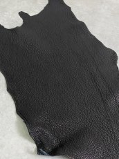 画像2: シャーク　ブラック　Aランク　鮫革　シャークスキン (2)
