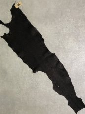 画像1: シャーク　ブラック　Aランク　鮫革　シャークスキン (1)