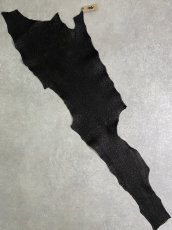 画像1: シャーク　ブラック　Aランク　鮫革　シャークスキン (1)