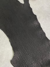 画像2: シャーク　ブラック　Aランク　鮫革　シャークスキン (2)