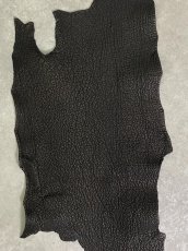 画像3: シャーク　ブラック　Aランク　鮫革　シャークスキン (3)