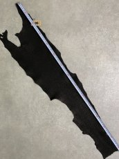 画像5: シャーク　ブラック　Aランク　鮫革　シャークスキン (5)