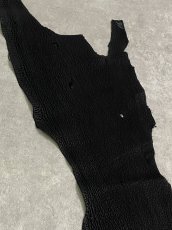 画像4: シャーク　ブラック　C　鮫革　シャークスキン (4)