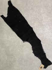 画像1: シャーク　ブラック　C　鮫革　シャークスキン (1)