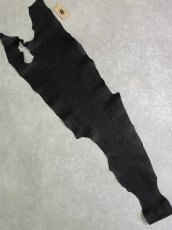 画像1: シャーク　ブラック　Aランク　鮫革　シャークスキン (1)