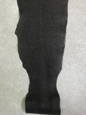 画像4: シャーク　ブラック　Aランク　鮫革　シャークスキン (4)